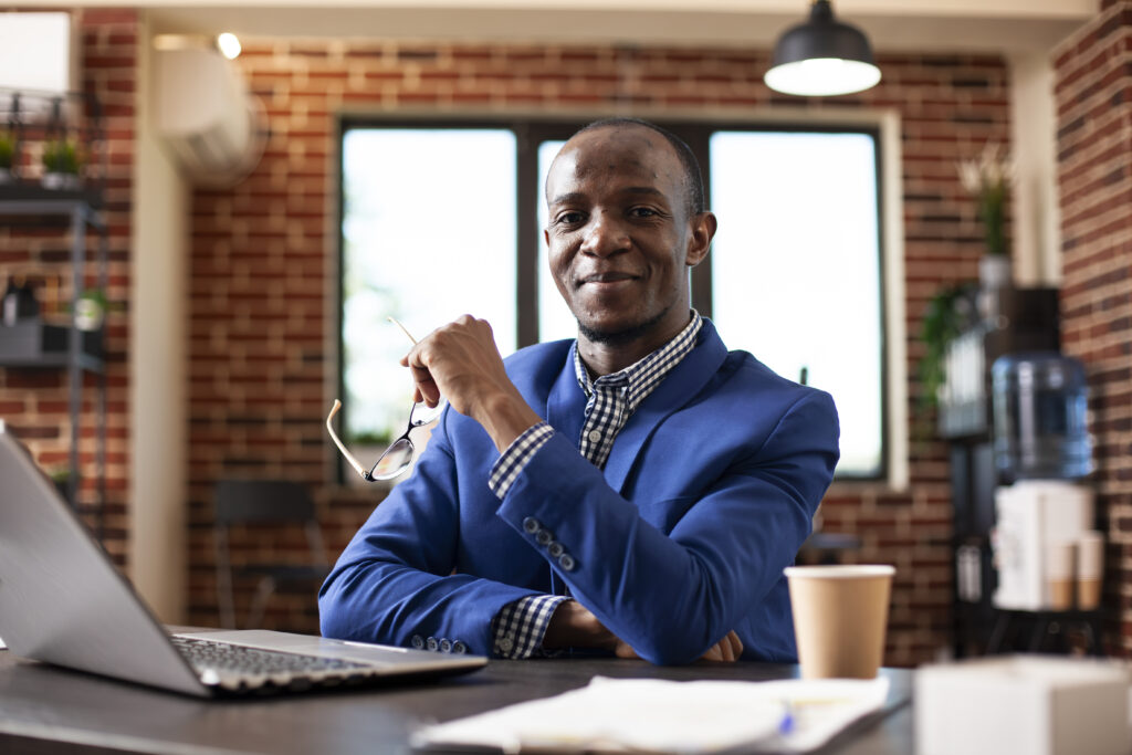 Professional using short breaks to prevent burnout
