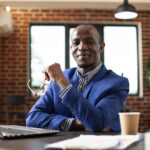Professional using short breaks to prevent burnout